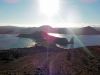 Sunset on Bartolome Island
